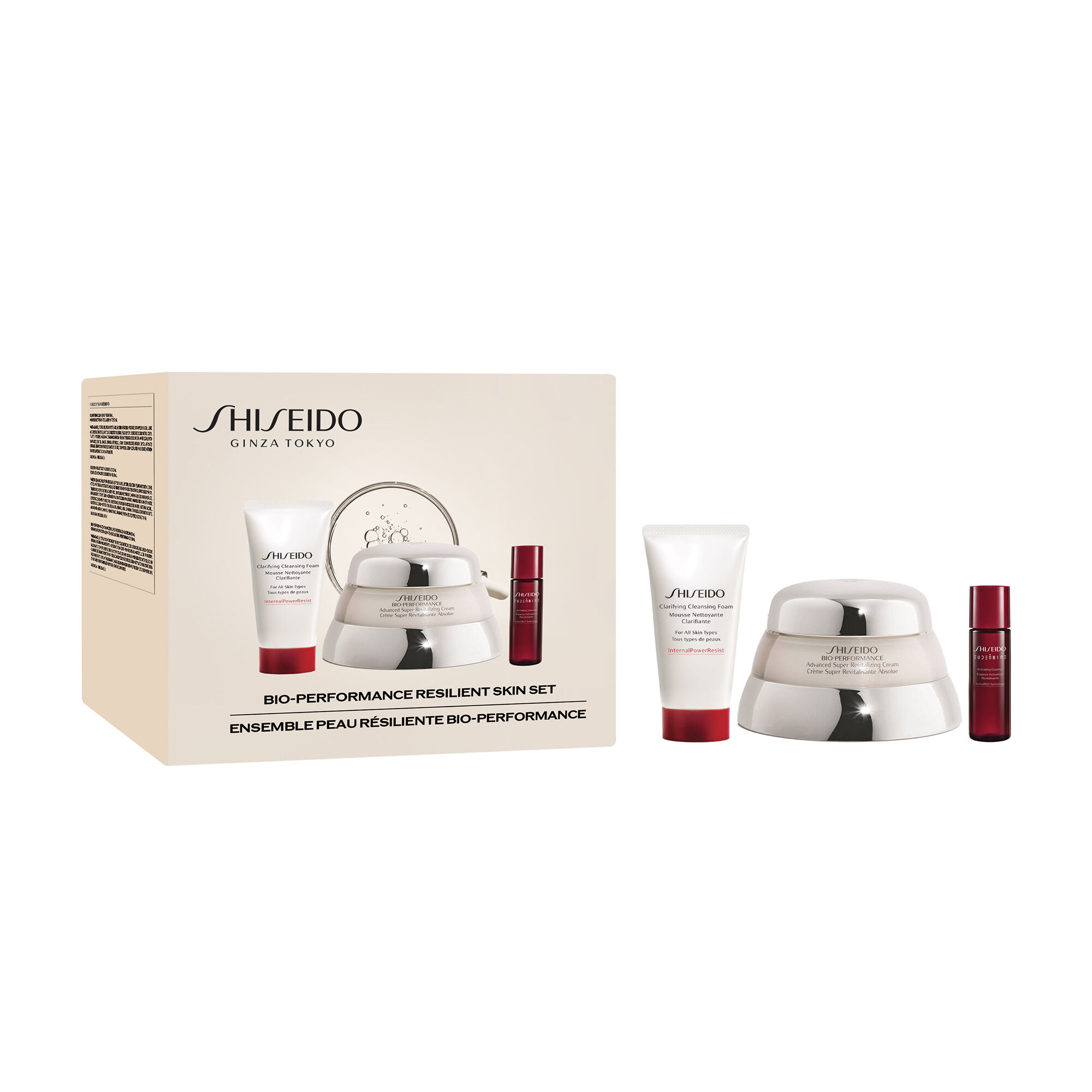Ensemble Bio-Performance peau résiliente (d’une valeur de 169 $),
