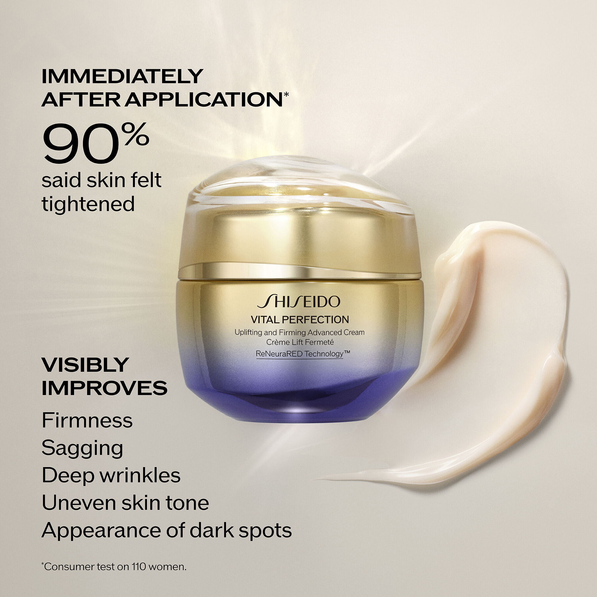 Crème lift et raffermissant intensive,