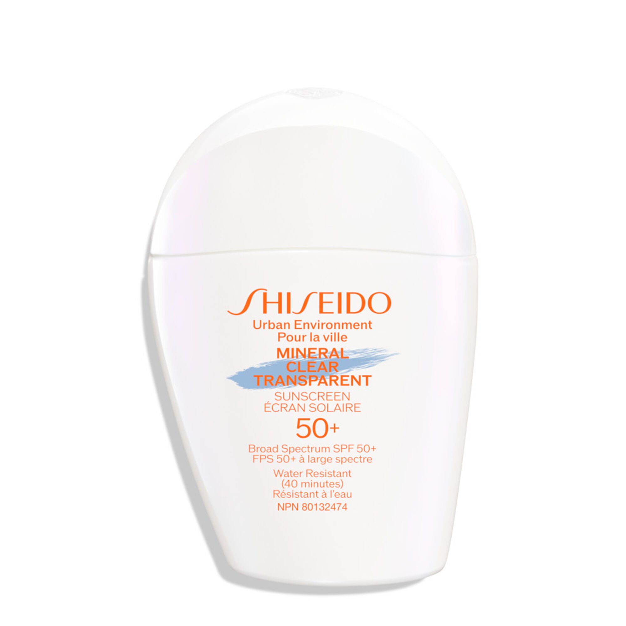 Urban Environment Clear Mineral Sunscreen SPF 50 | SHISEIDO