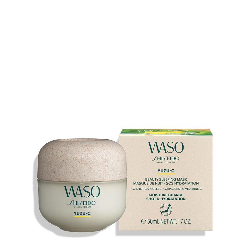 Masque de nuit peau reposée YUZU-C,