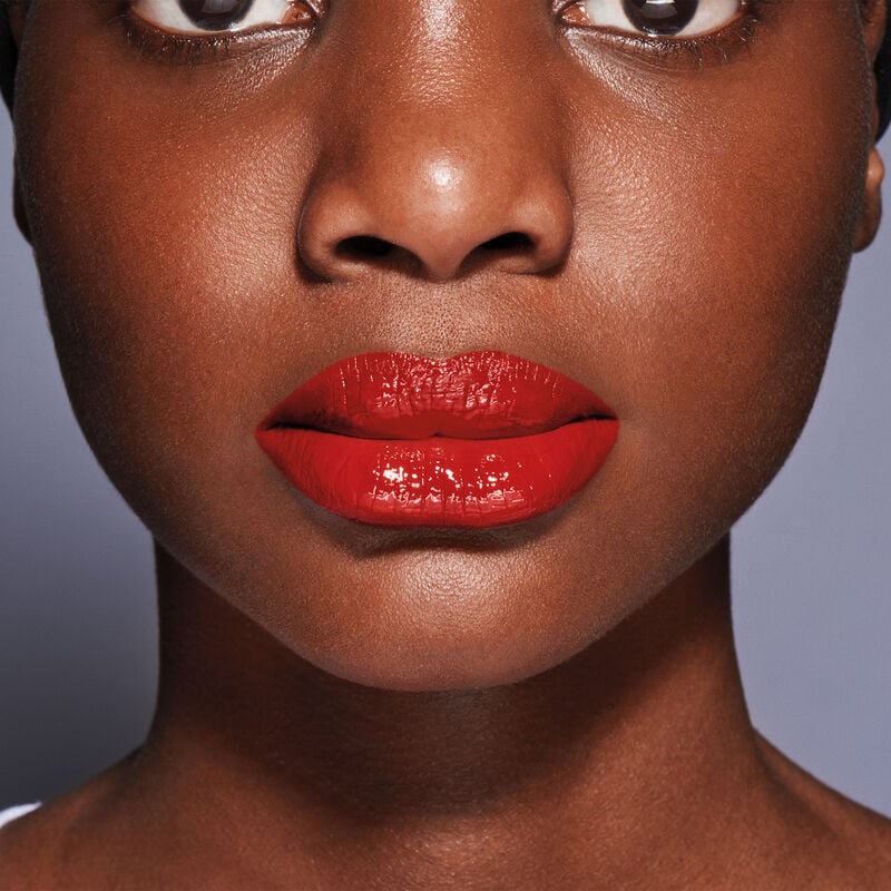 LacquerInk LipShine, Techno Red