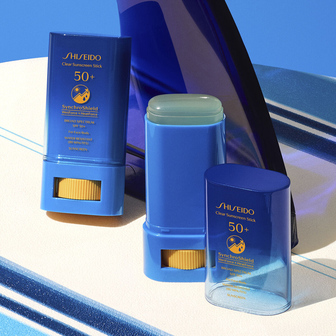 Clear Sunscreen Stick SPF 50+ | Invisible UV Protection - Shiseido
