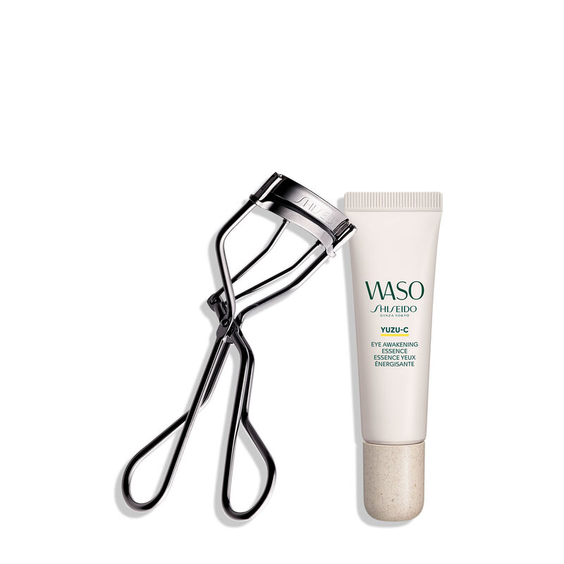 Eyelash Curler and WASO YUZU-C Eye Awakening Essence Bundle ($73 Value), 