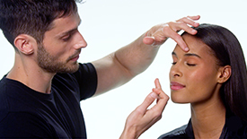 Draping Blush Look with Gregoris Pyrpylis & Cindy Bruna