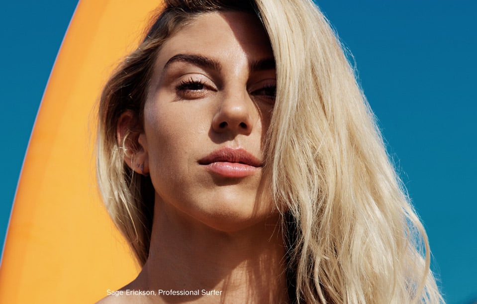 Photo of Sage Erickson, professional surfer